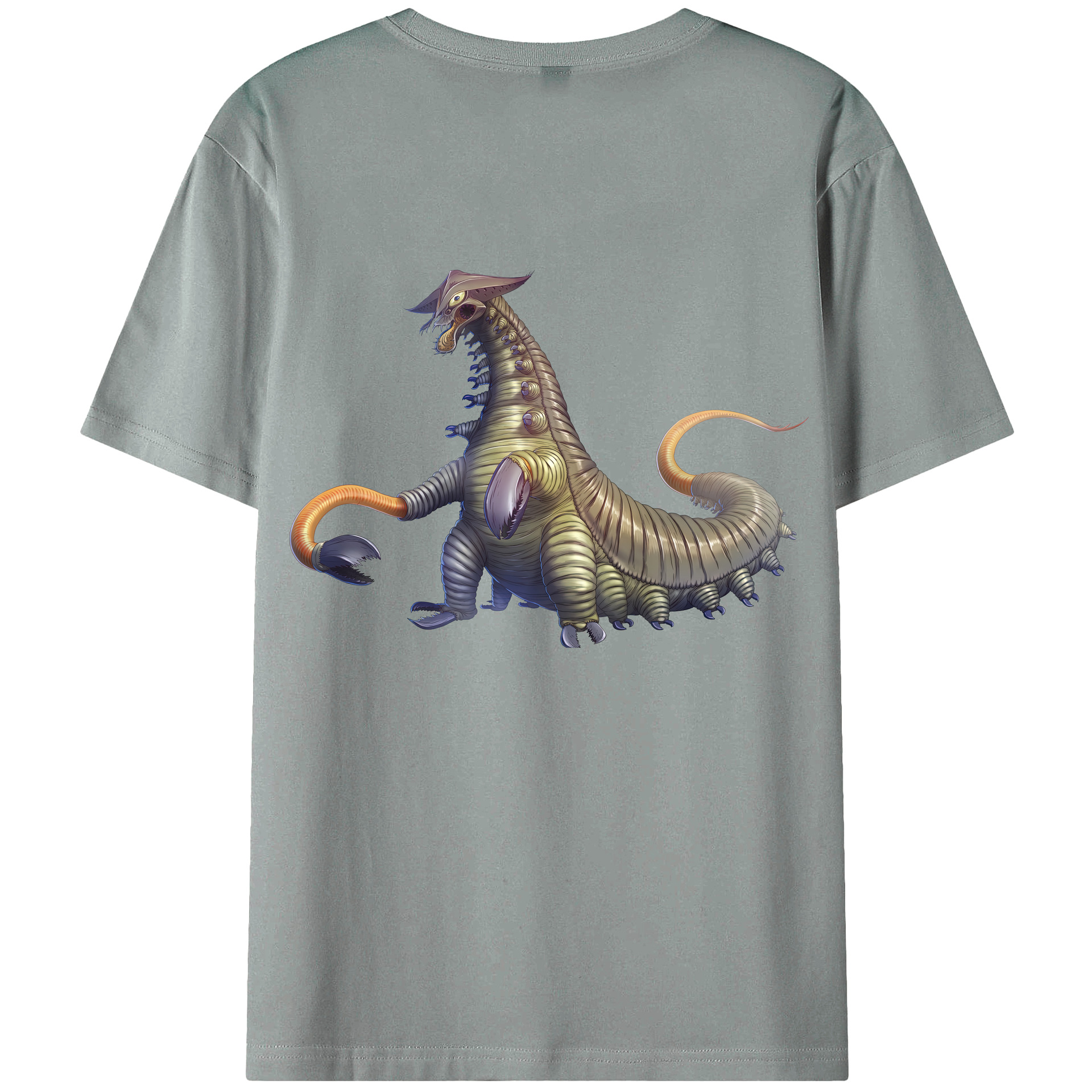 （画像用） ウルトラマン Ultraman 綿100％ メンズ半袖Tシャツ（バックプリント） 通気性